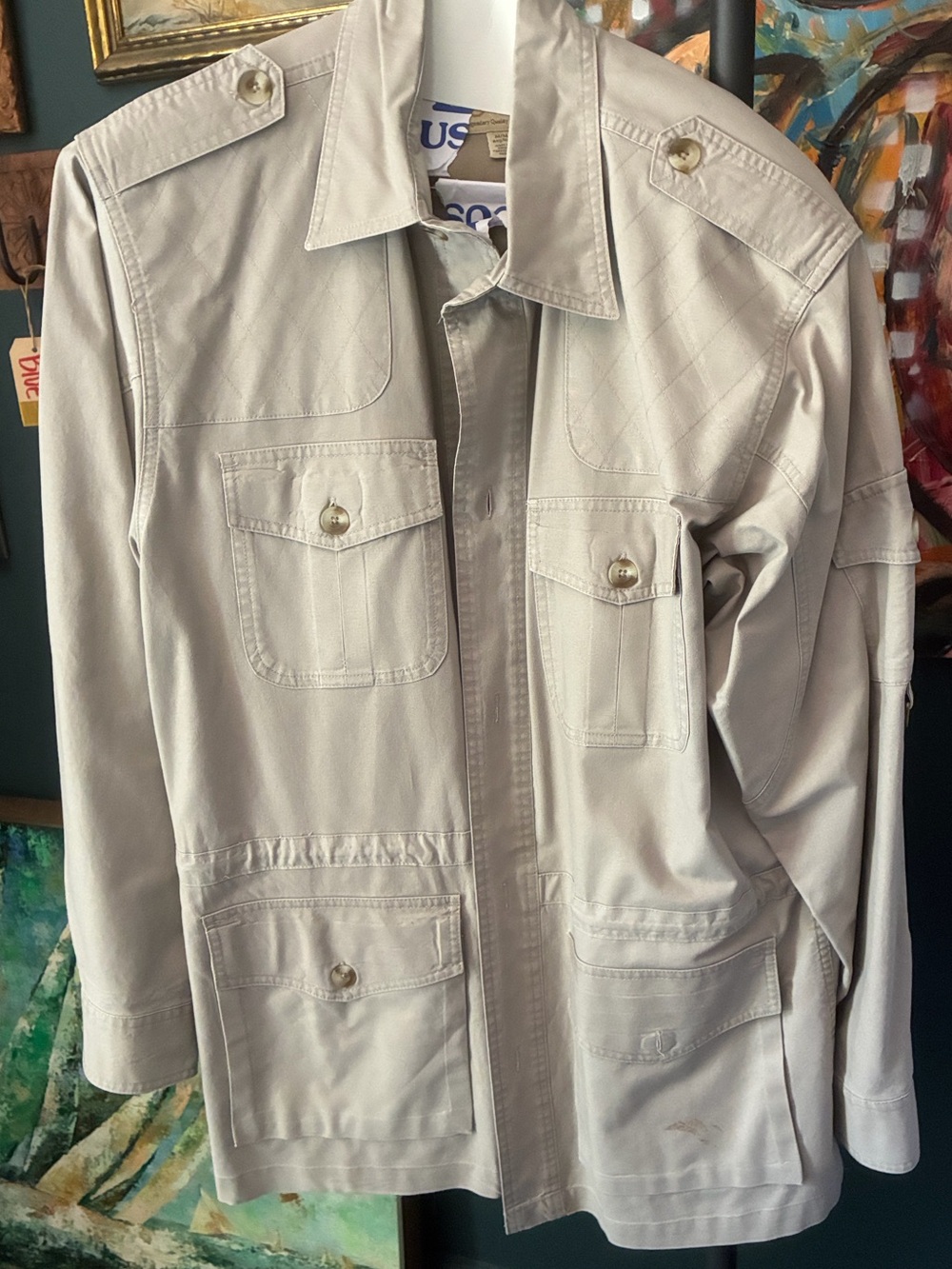 Cabela's Safari Series Hunting & Shooting Field Jacket Size Medium